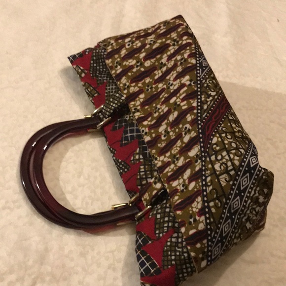 Ankara African Print Handbag - Picture 2 of 3